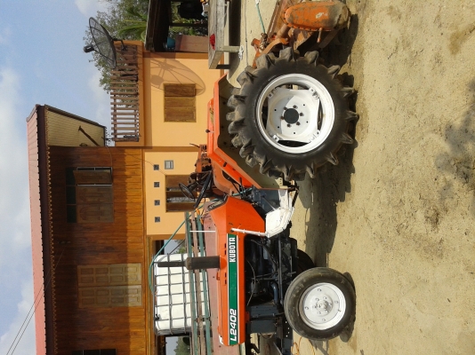 ขายรถไถ24แรงคูโบต้าพร้อมตัวปั่นสภาพดี