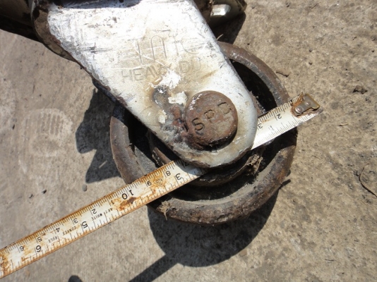 ล้อเหล็ก Dolly รับน้ำหนักสูง จำนวนมาก ล้อเหล็ก Dolly รับน้ำหนักสูง จำนวนมาก