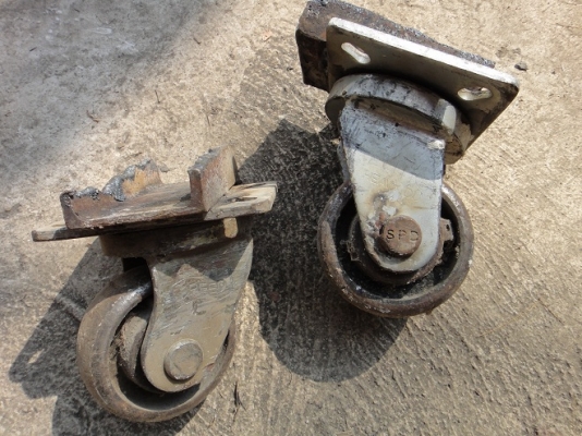 ล้อเหล็ก Dolly รับน้ำหนักสูง จำนวนมาก