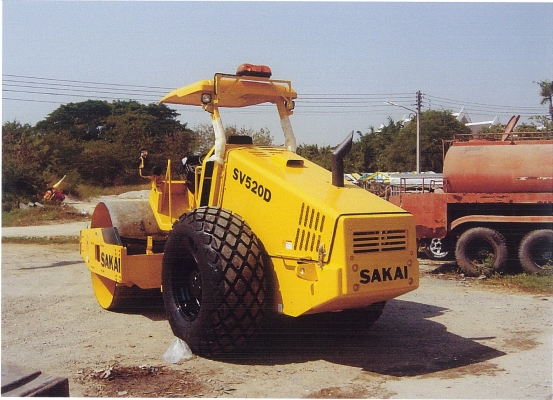 รถบดสั่นสะเทือนล้อเรียบ SAKAI รุ่น SV520D
