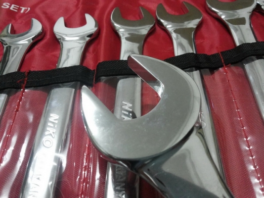 ประแจแหวนข้างปากตาย NIKO GERMANY 14 ตัว/ชุด ประแจแหวนข้างปากตาย NIKO GERMANY 14 ตัว/ชุด