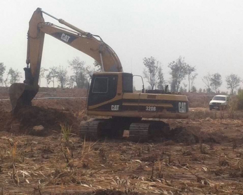 ต้องการขายแมคโครCAT 320 B เจ้าของขายเอง