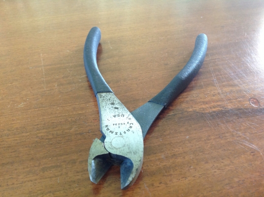 ขายคีมตัด Craftsman ปากบิ่นนิดเดียว ขายถูก