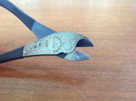 ขายคีมตัด Craftsman ปากบิ่นนิดเดียว ขายถูก