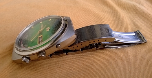 Orient ยักษ์ ปฏิทิน 100 ปี auto stainless สายเดิม สามารถตั้งดูปฏิทิน 100 ปี