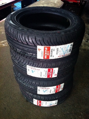 ขายยางใหม่ KUMHO 195-55-15 ถูก!!!!