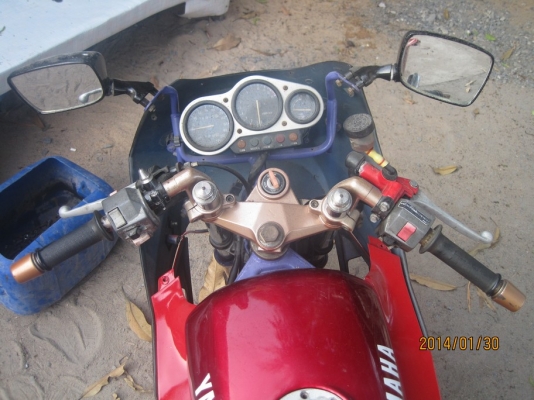 ช่วงหน้า TZRR ทั้งชุด สภาพดีพร้อมใส่ใช้ได้เลย 1400 (พร้อมส่ง)