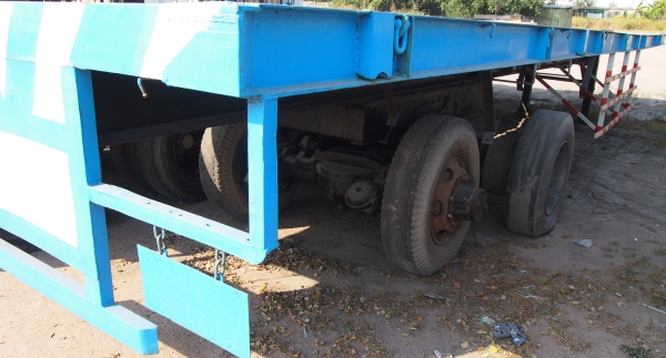 หางพื้นเรียบ 2 เพลา 12 เมตร