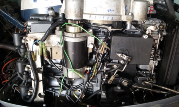 ขายเครื่องเรือ YAMAHA 40แรง