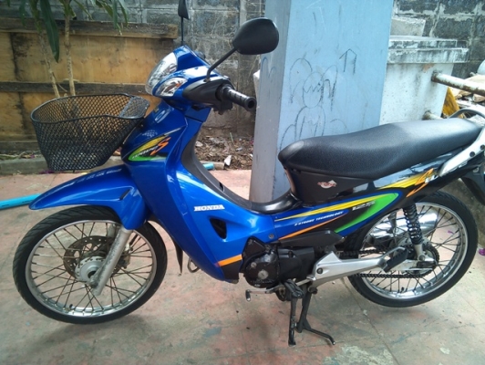 wave 125s  ปี45 ubox digital สีน้ำเงิน ทะเบียน 578