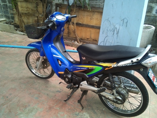wave 125s  ปี45 ubox digital สีน้ำเงิน ทะเบียน 578