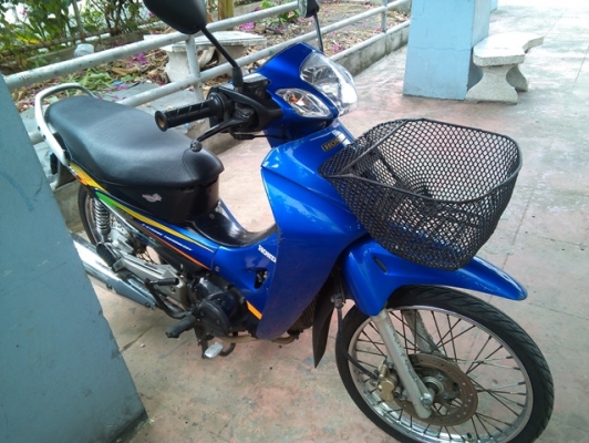 wave 125s  ปี45 ubox digital สีน้ำเงิน ทะเบียน 578