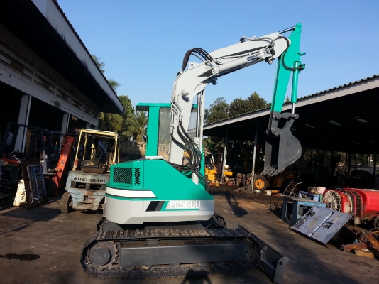 ขาย รถขุด KOMATSU รุ่น PC50UU-1- แทร็กเหล็ก มือสองญี่ปุ่น