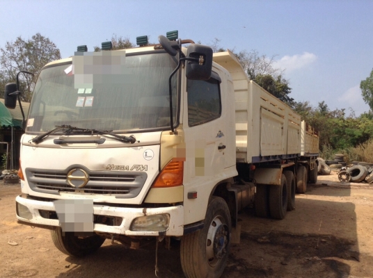 ขายสิบล้อดั้มพ่วงแม่ลูกHINO MEGA260รถห้างแท้ปี2549 ขายสิบล้อดั้มพ่วงแม่ลูกHINO MEGA260รถห้างแท้ปี2549