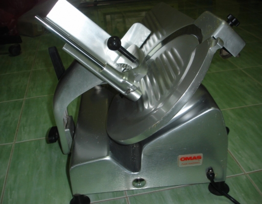 ขายเครื่องสไลด์เนื้อขนาด 12 นิ้ว OMAS GL 300