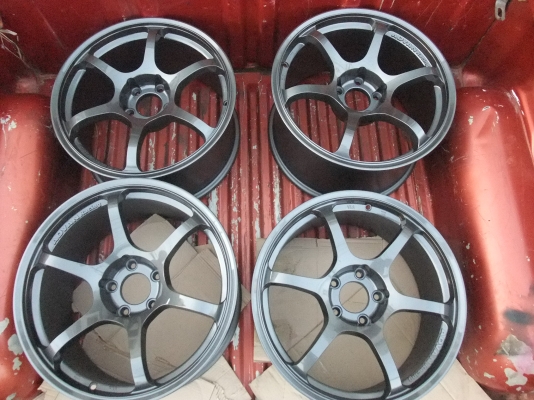 แม็ก RG2 ขอบ18 หน้า8.5 หลัง9.5 สภาพไม่เคยซ่อม