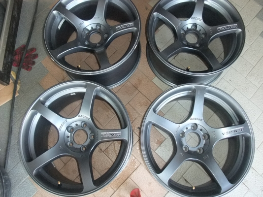 แม็ก prodrive ขอบ18 งาน cosmis หน้า8 หลัง9 สวยๆ