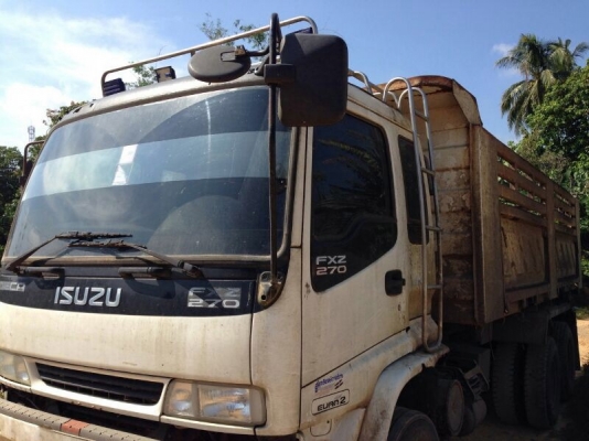 รถอีซูซุ 10 ล้อดั้ม FXZ 270 แรงม้า ปี 48   ( ขายแม่ , ลูก )  สนใจติดต่อ 081 - 6079515