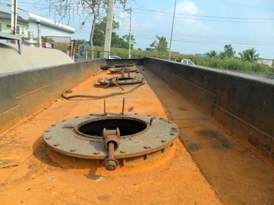 ถังน้ำมัน 15000 ลิตร ยกออกจาก Mitsubishi (หลง) 4 ช่อง เดิมวิ่ง ปาม น้ำเชื่อม