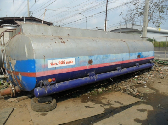 ถังน้ำมัน 15000 ลิตร ยกออกจาก Mitsubishi (หลง) 4 ช่อง เดิมวิ่ง ปาม น้ำเชื่อม