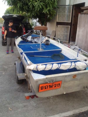 ขายเรืออลู 12 ฟุต 15 แรง