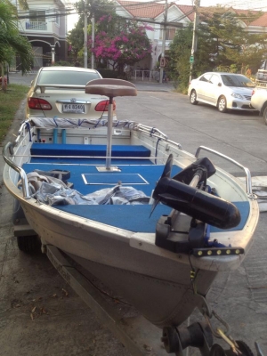 ขายเรืออลู 12 ฟุต 15 แรง