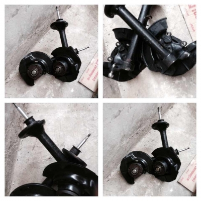 ขายโช้คหน้าพร้อมดุม 4รู100 BMW e30 แท้ติดรถ จำนวน1คู่ ราคา1800บาท โทร0875077464โส กทม