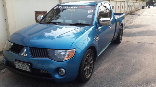 MITSU TRITRON  ปี 50 เครื่องนิสสัน SR แรง กระจกไฟฟ้า เพาเวอร์ แอร์เย็น เล่มทะเบียนพร้อม