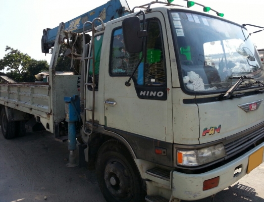 ขาย รถบรรทุก ติดเครน HINO FF3HPLA