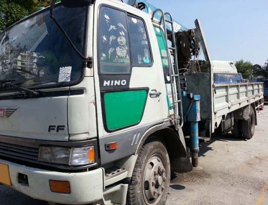 ขาย รถบรรทุก ติดเครน HINO FF3HPLA