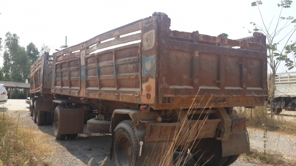 ขายด่วนไอ้หลงโบสองเพลาดั้มแม่ลูกสิบสปีดราคาโคตรถูก ตามสภาพFN527MTF 3200โทร0801515451