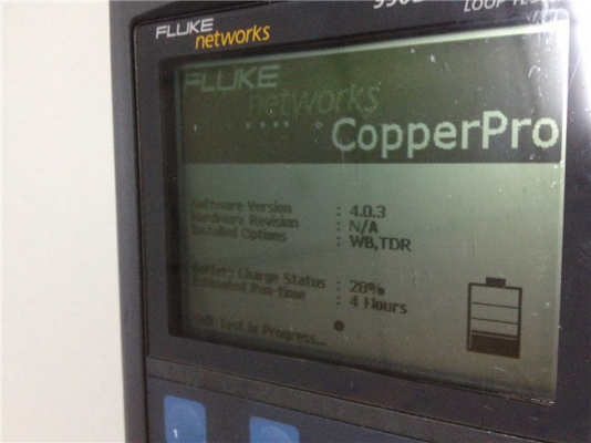 เครื่องวิเคราะงานโทรศัพท์และหาจุดขาดสายทองแดง Fluke 990DSL + TDR V4.0.3 Made in USA เครื่องวิเคราะงานโทรศัพท์และหาจุดขาดสายทองแดง Fluke 990DSL + TDR V4.0.3 Made in USA