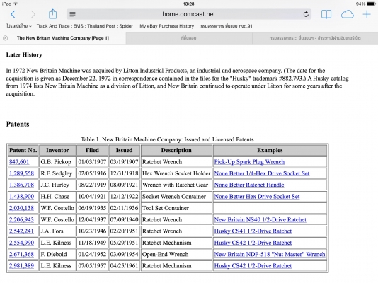 ขายก๊อกแก๊ก Vintage Husky CS41 4 หุน ขายก๊อกแก๊ก Vintage Husky CS41 4 หุน