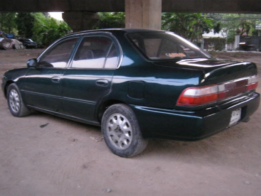 ขายโตโยต้า โคโรลา สามห่วง ปี96 ติดแก๊ส/นำมัน เครื่องหัวฉีด เกียร์ออโต49000