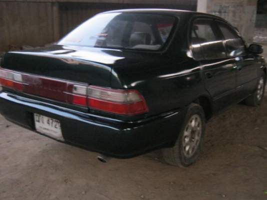 ขายโตโยต้า โคโรลา สามห่วง ปี96 ติดแก๊ส/นำมัน เครื่องหัวฉีด เกียร์ออโต49000