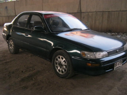 ขายโตโยต้า โคโรลา สามห่วง ปี96 ติดแก๊ส/นำมัน เครื่องหัวฉีด เกียร์ออโต49000