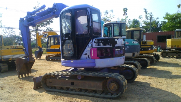 รถขุด KOMATSU PC75UU-2 รถเก่าญี่ปุ่น เอกสารอินวอยล์