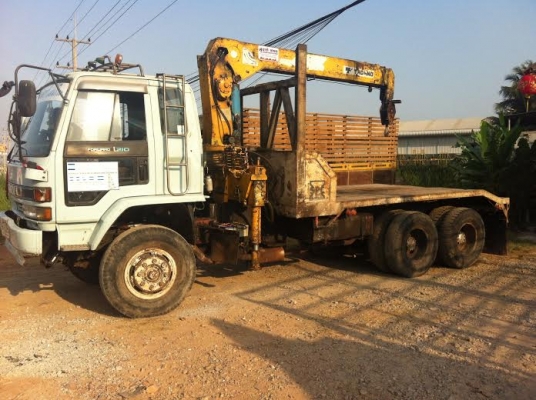 ขายรถบรรทุก เครน หกล้อ  ด่วน