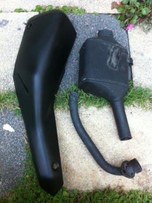 ขายเหมาอะไหล่ท่อcbr150i กันท่อ