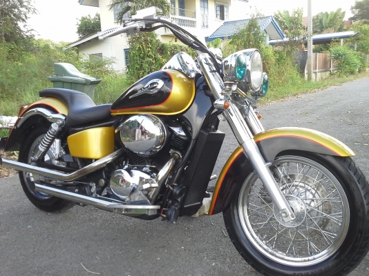 Honda Shadow รุ่น American Classic Editien พร้อมใช้เครื่องดีมาก