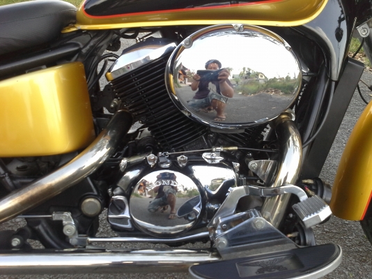 Honda Shadow รุ่น American Classic Editien พร้อมใช้เครื่องดีมาก