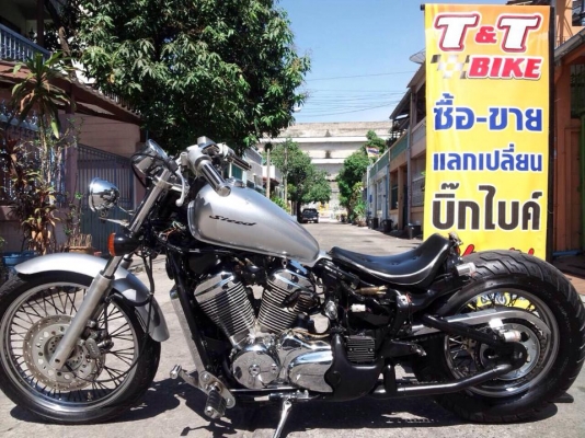 ต้ำพระราม2 ขาย HONDA STEED400อินวอย สภาพตามรูปแต่งBOBBER หล่อๆ
