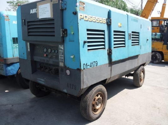 PDS655S -4B1 # 68-4B10210 : ปั๊มลม airman 655cfm. นำเข้าจากญีปุ่่น by กุ้ง:TOS:081-3062283