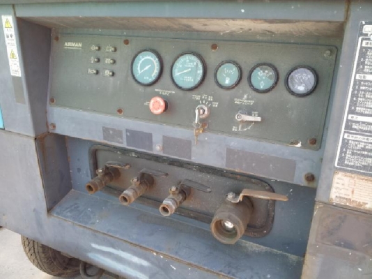 PDS655S -4B1 # 68-4B10210 : ปั๊มลม airman 655cfm. นำเข้าจากญีปุ่่น by กุ้ง:TOS:081-3062283