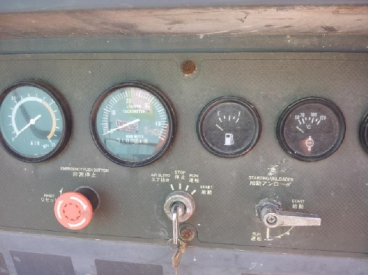 PDS655S -4B1 # 68-4B10210 : ปั๊มลม airman 655cfm. นำเข้าจากญีปุ่่น by กุ้ง:TOS:081-3062283