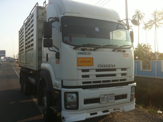 ISUZU FXZ DECA 360 แรง กระบะดั๊ม 3 มิตร