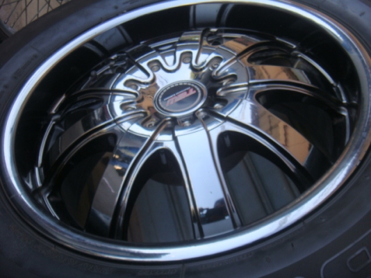 BLACK CHROME 6 รู กะบะ ยกสูง