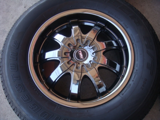 BLACK CHROME 6 รู กะบะ ยกสูง