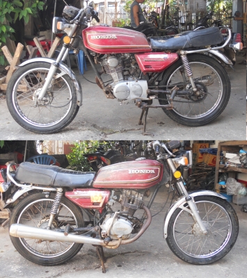 ฮอนด้า GL 100 เครื่องดีใช้งานอยู่ เดิมแท้ เล่มพร้อมชุดโอน 16,000 บาท