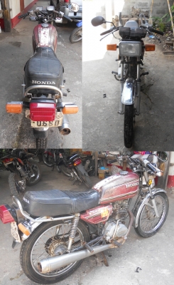 ฮอนด้า GL 100 เครื่องดีใช้งานอยู่ เดิมแท้ เล่มพร้อมชุดโอน 16,000 บาท
